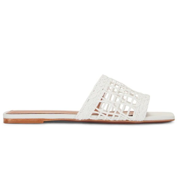 RAYE Tiki Sandal in White Size 7 & 8.5 - Picture 1 of 2